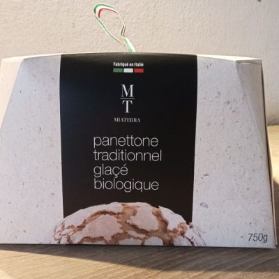 Panettone traditionnel glacé